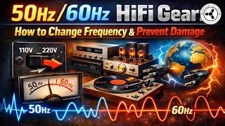 50Hz/60Hz HiFi gear: how to change frequency & prevent damage / adjust speed
