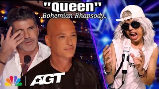 A Very Extraordinary Voice in The World Makes Simon Cowell Cry With The Song Queen Bohemian Rhapsody