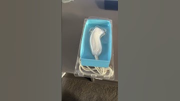 Nintendo Wii nunchuck  unboxing