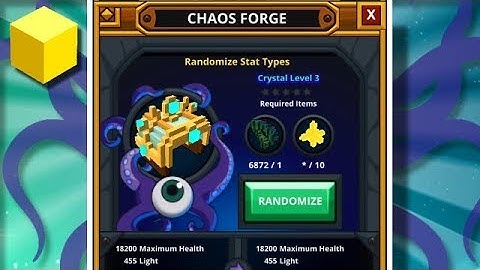 Trove - Fixing my Crystal Level 3! | SECOND STAT REROLL