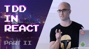 TDD in React workshop by Yaniv Efraim – Part II