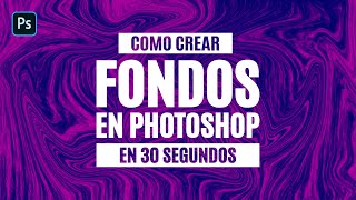 TUTORIAL - Como crear tus propios FONDOS/BACKGROUND en PHOTOSHOP en ¡30 Segundos! screenshot 1