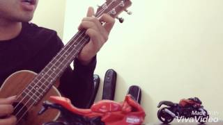 Vết mưa Ukulele cover