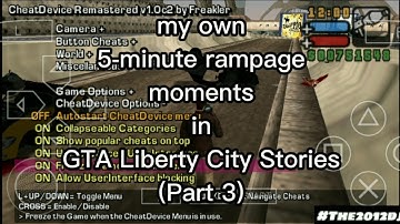 The2012djwess - GTA LCS - my own 5-minute rampage mayhem moments (Part 3)