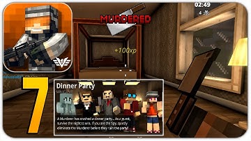 Pixel Strike 3D - Dinner Party (Gameplay Walkthrough Part 7)