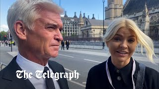 video: Holly Willoughby and Philip Schofield: 'We saw the Queen for those who couldn't go'