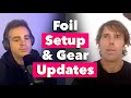 Foil setup for parawinging & gear improvements we need in Parawings