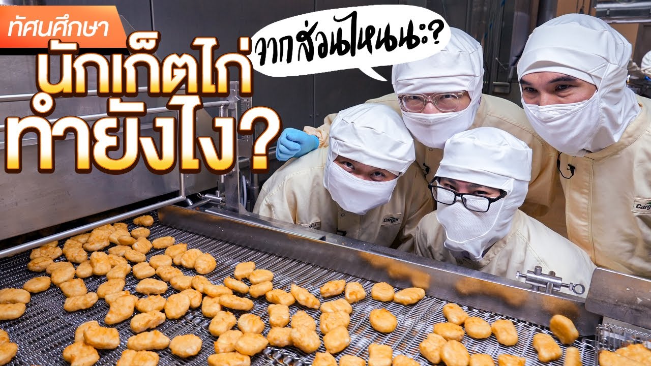 นักเก็ตไก่ทำยังไง ทำจากอะไรนะ !? - ทัศนศึกษา [ENG SUB]