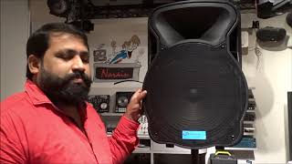 The #gamechanger Techno-15i #professionalbluetoothspeaker from Proton by #nxaudio in #hindi