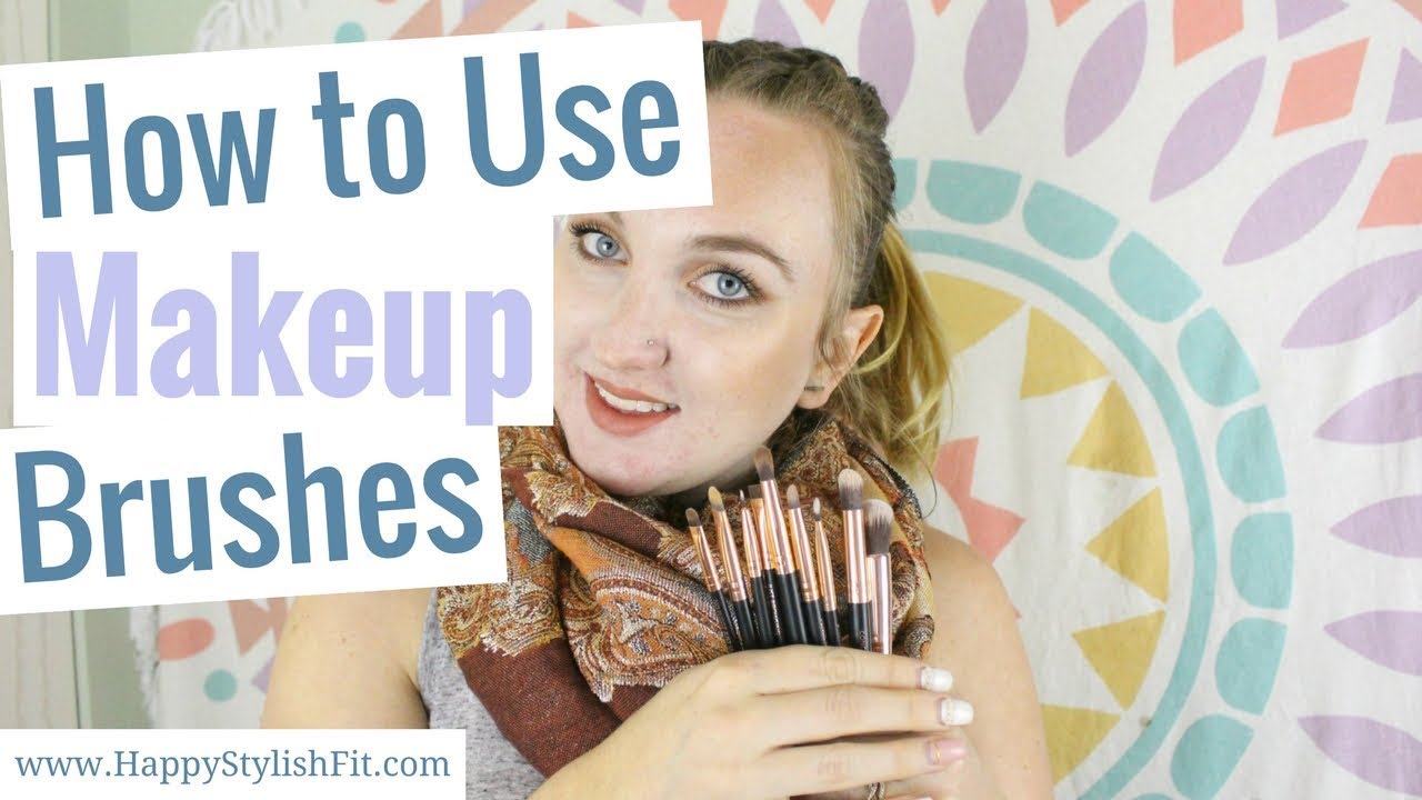 How to Use Makeup Brushes, Part 2 YouTube