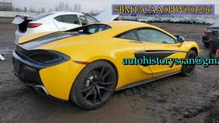 SBM13CAA0HW001296 Mclaren 540C 2017
