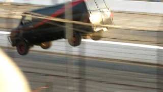 Tom Sarmento stuntman jumping the A-team Van