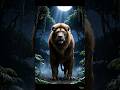 "शांत शेर का खतरनाक रूप 😱 | Lion to Monster Transformation"#shorts #aishorts