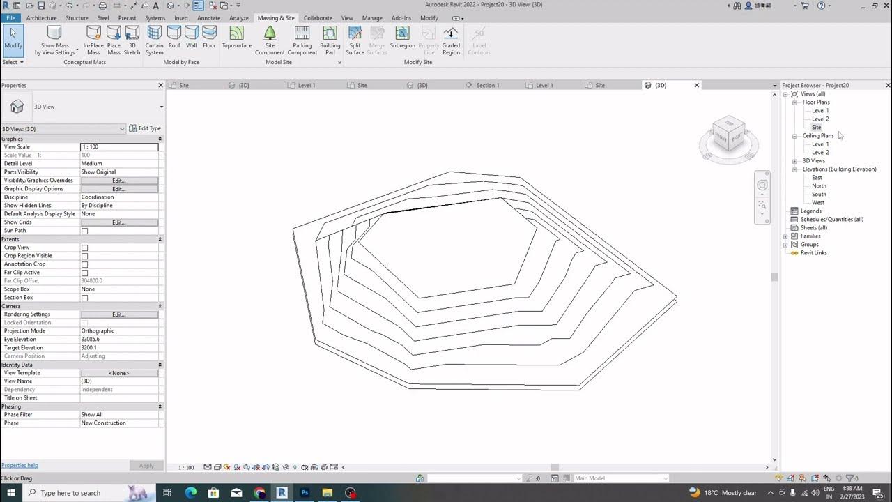 how-to-model-terrain-in-revit-tutorial-youtube