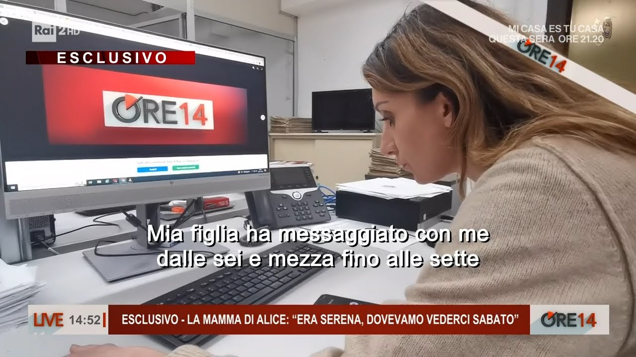 La madre di Alice Neri: 