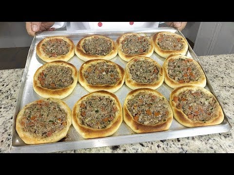 Vídeo: Torta De Carne Aberta árabe