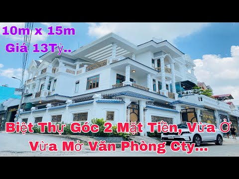 Video Bán Biệt Thự Góc 2 Mặt Tiền (62) Trục Nguyễn Ảnh Thủ,... - youtube