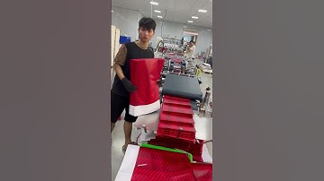 Big Size Paper Bag Making Machine #paperbagmachine