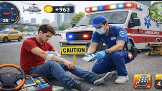 Emergency Ambulance Rescue! Saving Lives in Ambulance Simulator 3D 🚑 screenshot 4