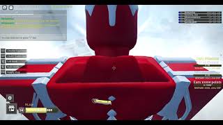 Shifting into the Colossal Titan in Titan Warfare! (Roblox Titan Warfare)