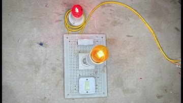 Cách đấu bảng điện 1 ổ cắm, 1 công tắc bật /tắt bóng điện, cầu trì bảo vệ