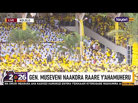 GEN MUSEVENI NAAKORA RAARE Y AHAMUHERU 13 1 2026 