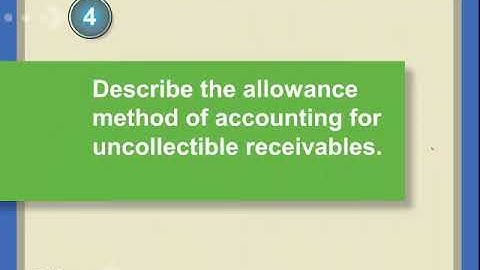 Receivables Lecture Video