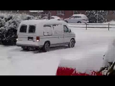 best cargo van in snow