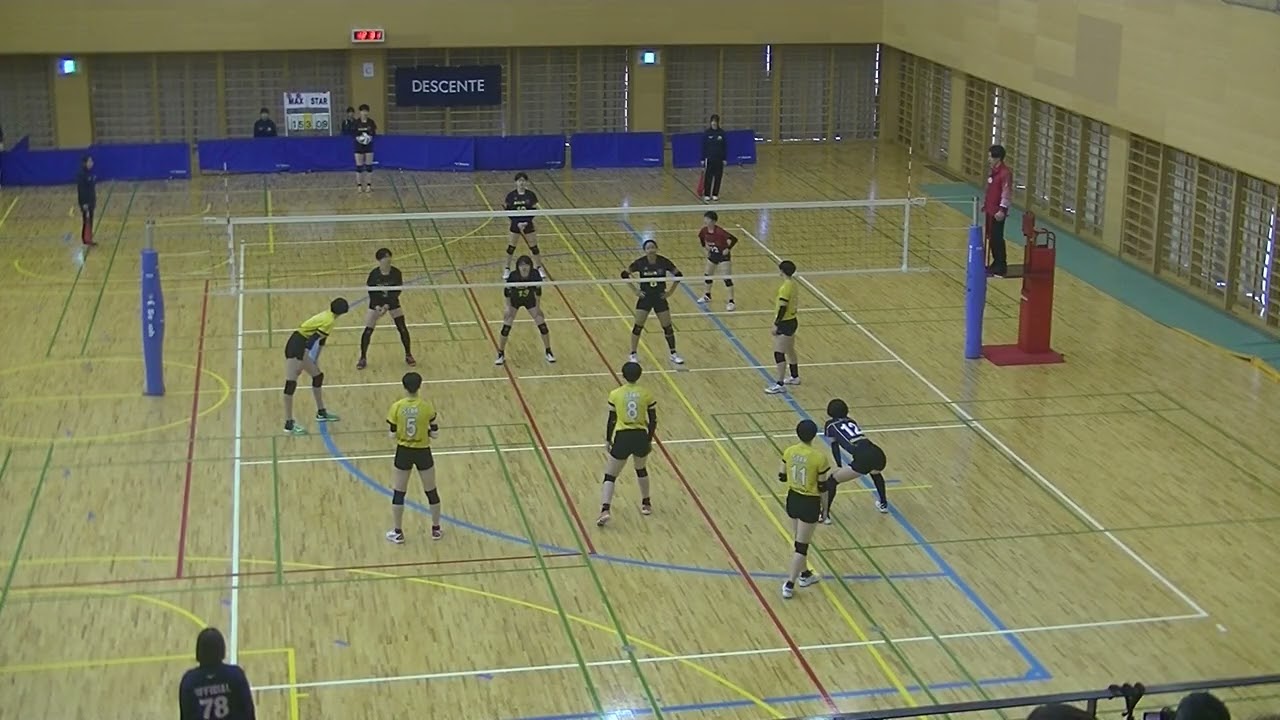 Ｃコート女子第２試合 STAR－MAX 第23回 2026全日本ジュニアオールスタードリームマッチ女子 26.2.14(土) in エスフォルタ八王子メインアリーナ ④