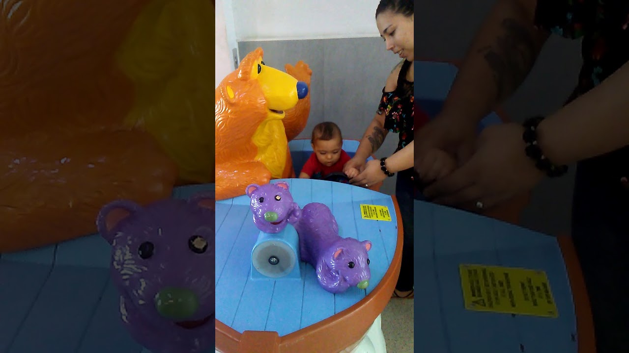 Primera ves montandose en estas maquinas para bebés. ... video editing software free