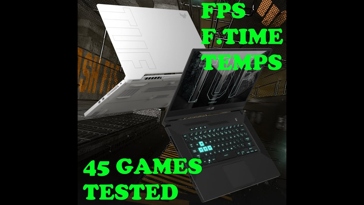 ASUS TUF Dash F15 // RTX 3060 // i7-11370H -//16GB // 45 Games 