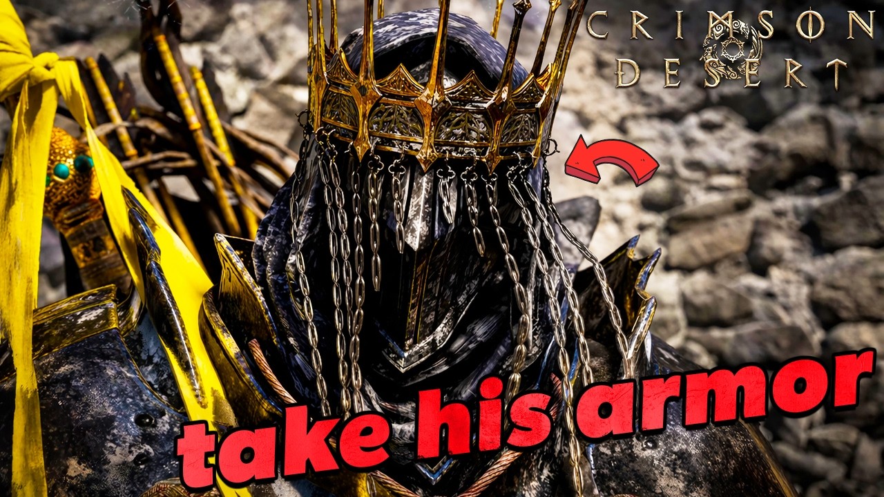 How to Beat Crimson Desert's HARDEST Boss (and get his armor) - YouTube