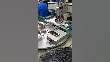 Automatic rotary 4 station screen printing machine