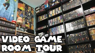 VIDEO GAME ROOM TOUR! 3000 GAMES! [HD]  bizzNES17