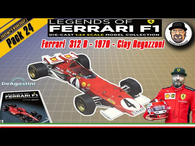 Legends Of Ferrari F1 - DeAgostini - Pack 24 - Clay Regazzoni