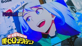 how to Draw Nejire hado step by step boku no hero akademia