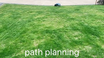 The AI Path Planning -- AI Lawn Robot