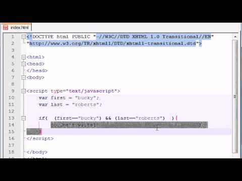 Beginner JavaScript Tutorial - 17 - Complex Conditions - YouTube