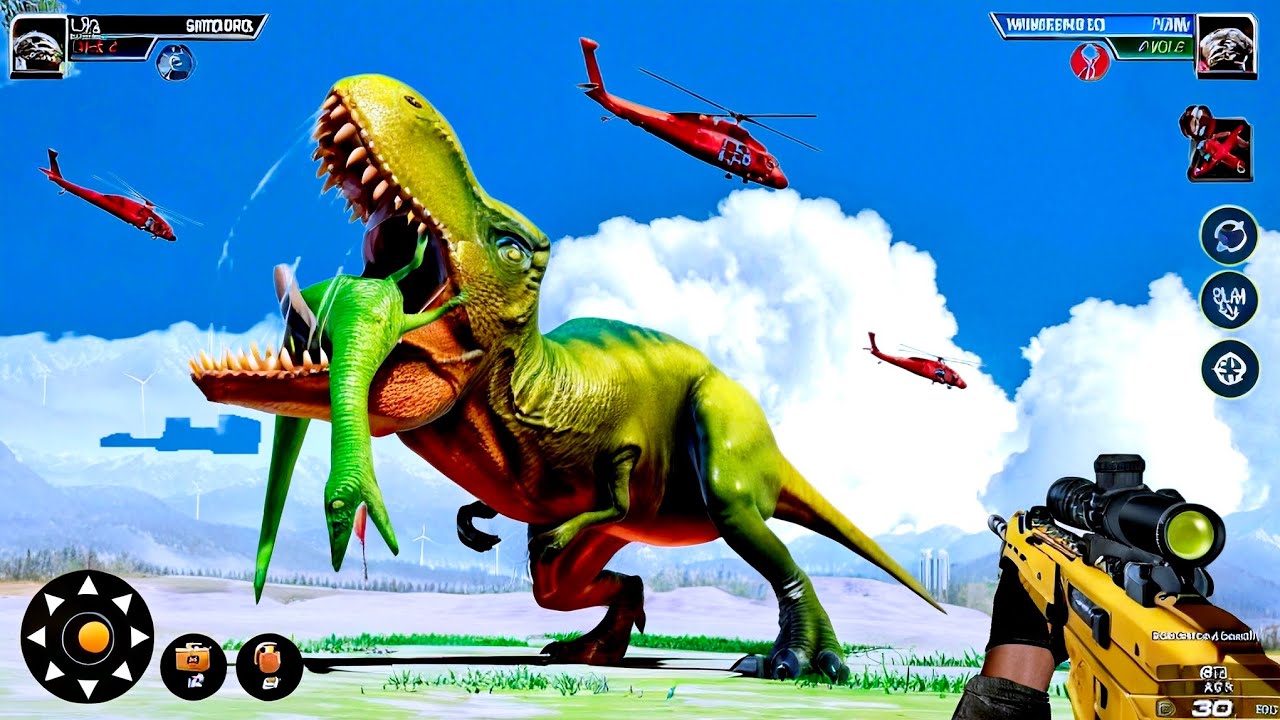 Dinosaur Hunter 3D: Ultimate Wild Safari Adventure” — 2025 New Gameplay Update 🎮🦖🦕