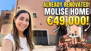 Already Renovated Molise Home for E49K Views Terrace Garage Cantina Walkable to Everything