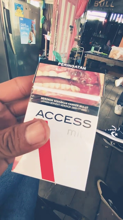 Ada yang tau #rokok ini lur? Perokok acces sukses-sukses ni 🤲🏻 Aamiin. #access #rokoknusantara