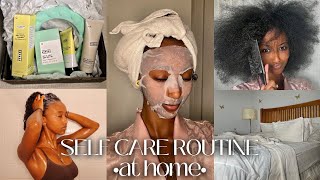 AT HOME SELF CARE ROUTINE, MAINTENANCE DAY | hair, skin & nail care + more screenshot 5