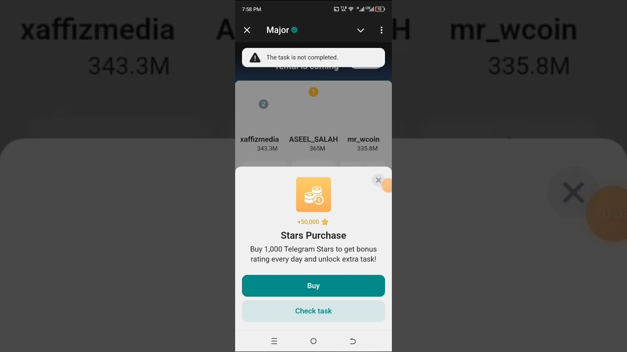 November 🔥 @Major point listing 
