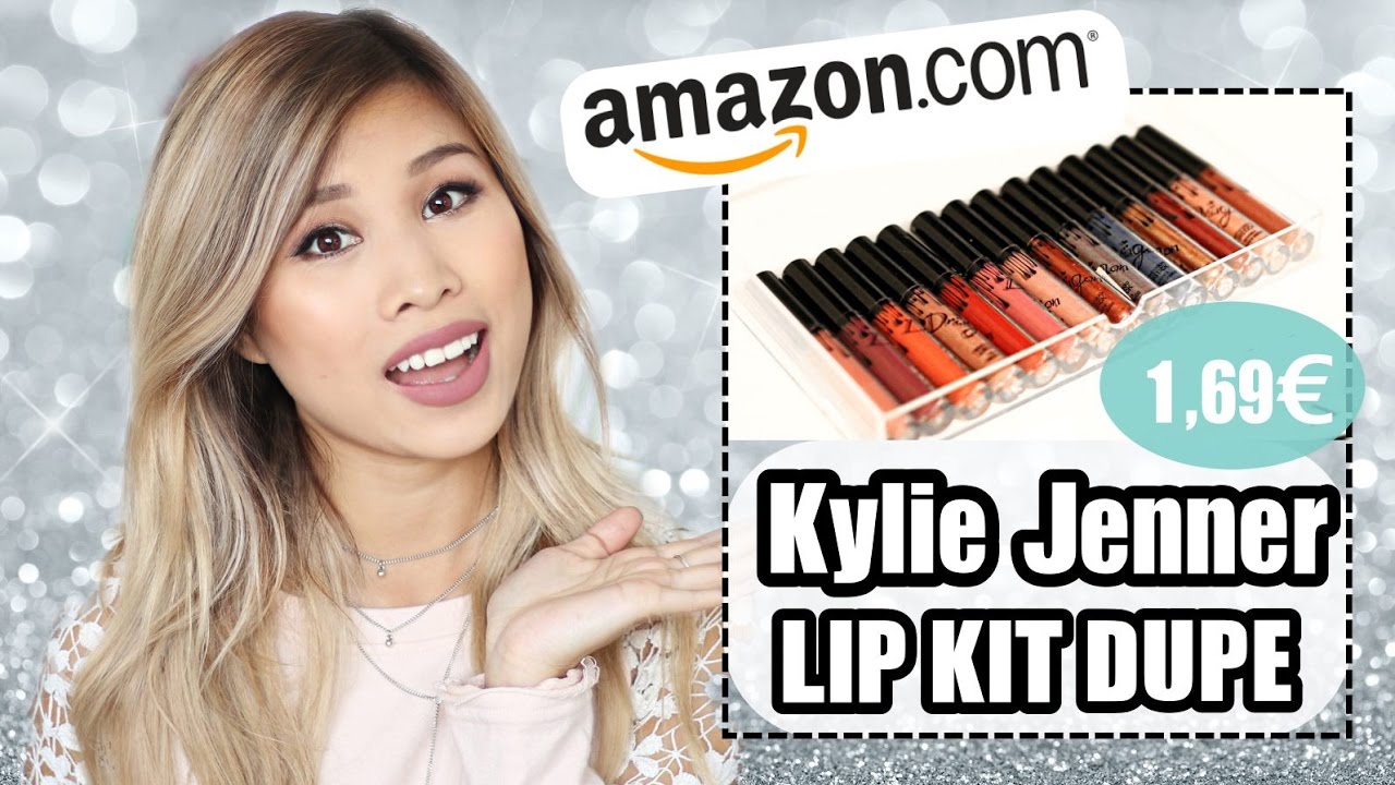 DIE BESTEN KYLIE JENNER LIP KIT AMAZON DUPES FÜR 1,69€! l Kisu YouTube