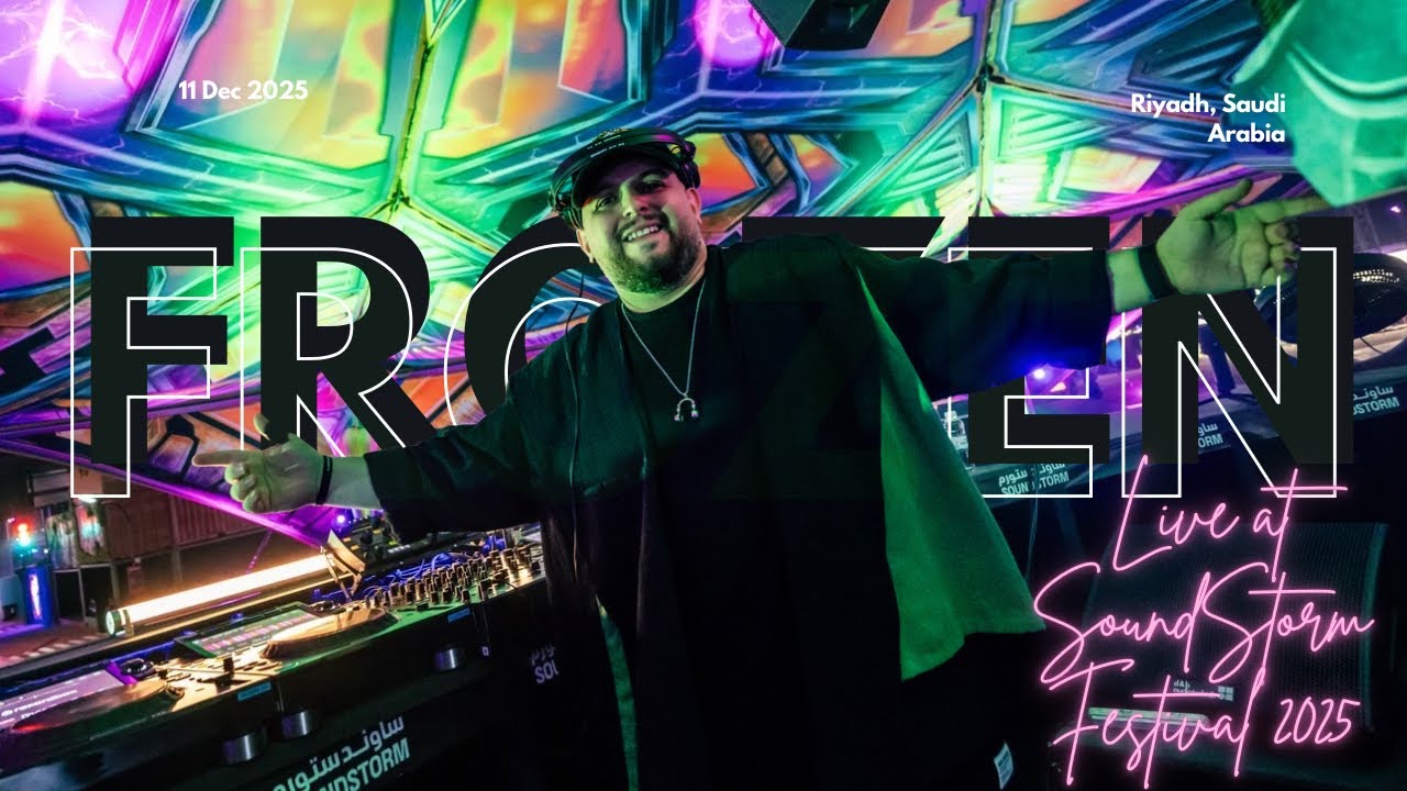 Frozen – Live at SoundStorm Festival 2025 | House & Tech House DJ Set