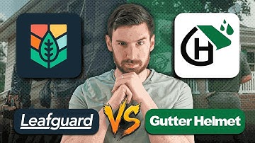 Gutter Helmet vs LeafGuard | Comparing Features, Maintenance & Price for Your Gutter System