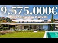 Inside brand new 9575000 mega mansion in marbella epic architecture  bespoke interior design