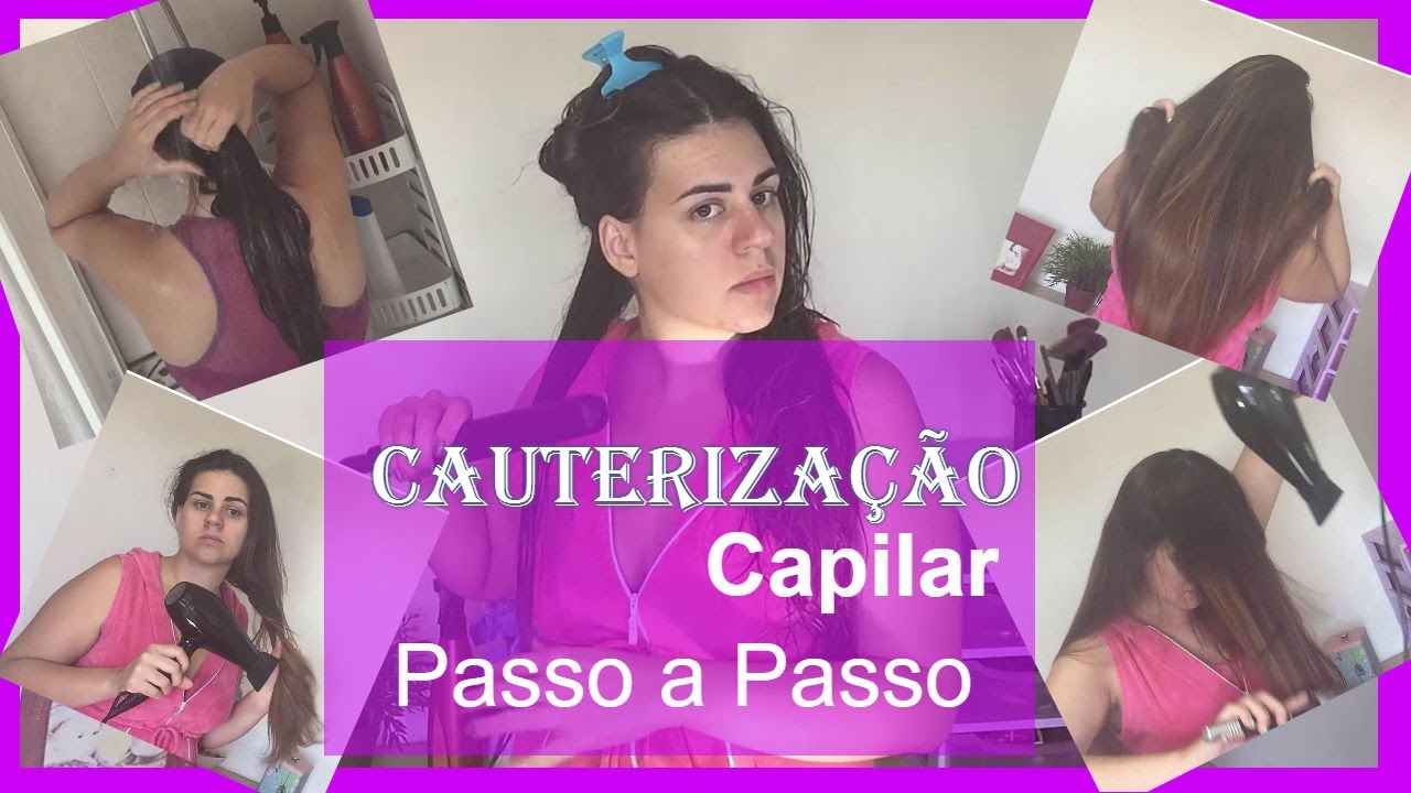 Cauterização Capilar! Passo a passo para salvar seu Cabelo...