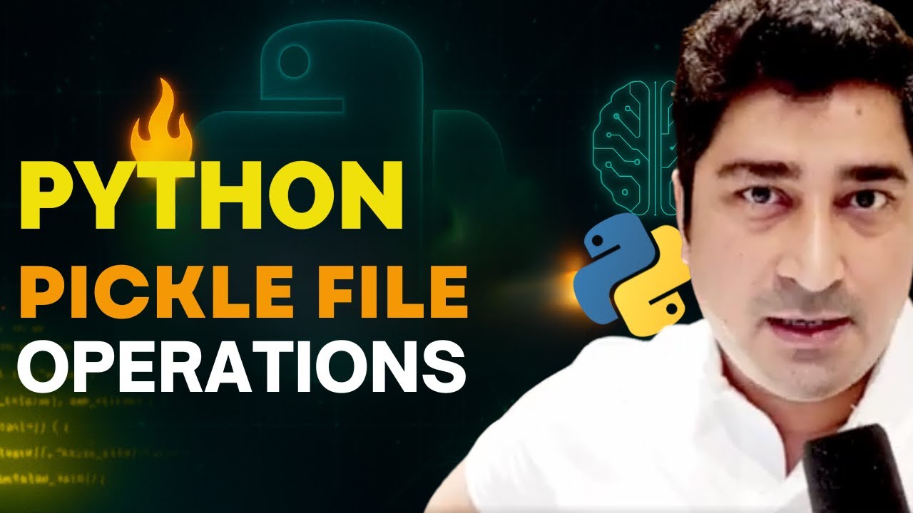 Pickle File Operations | Euron - YouTube