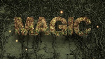 Blackmagic Fusion - Grunge and Organic Text (tutorial available soon)!